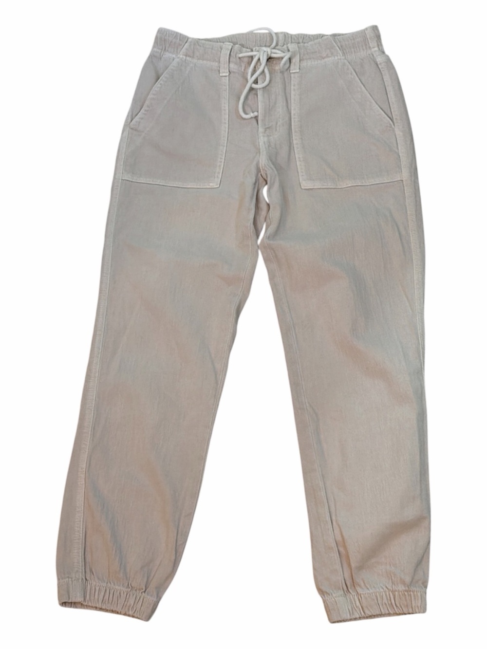 American Eagle Outfitters Light Taupe Drawstring Joggers